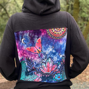 ‘Euphoria’ patchwork hoodie